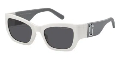 Marc Jacobs Marc 723/s Szj/ir Women's Sunglasses White Size 53