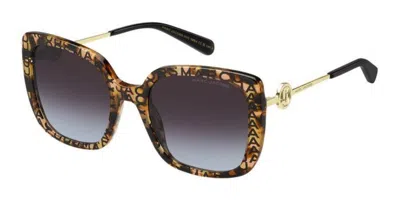 Marc Jacobs Marc 727/s H7p/98 Women's Sunglasses Tortoiseshell Size 55 In Multi