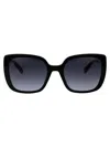 Marc Jacobs Black Metal Sunglasses In Black