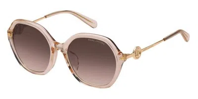 Marc Jacobs Marc 728/f/s Asian Fit 35j/ha Women's Sunglasses Pink Size 55