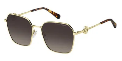 Marc Jacobs Marc 729/s 06j/ha Women's Sunglasses Gold Size 58