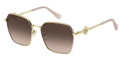Marc Jacobs Marc 729/s Eyr/ha Women's Sunglasses Gold Size 58