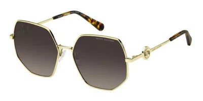 Marc Jacobs Marc 730/s 06j/ha Women's Sunglasses Gold Size 59