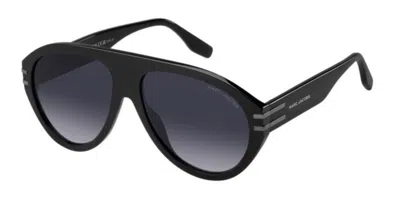 Marc Jacobs Marc 747/s Ans/9o Men's Sunglasses Black Size 58