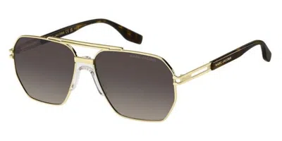 Marc Jacobs Marc 748/s 06j/ha Men's Sunglasses Gold Size 60