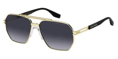 Marc Jacobs Marc 748/s Rhl/9o Men's Sunglasses Gold Size 60