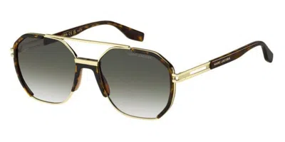Marc Jacobs Marc 749/s 06j/9k Men's Sunglasses Gold Size 58