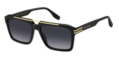 Marc Jacobs Marc 752/s 807/9o Men's Sunglasses Black Size 57
