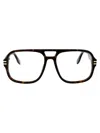 Marc Jacobs Geometric Flat Mirror In Brown