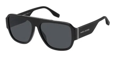 Marc Jacobs Marc 756/s 003/ir Men's Sunglasses Black Size 58 In Neutral