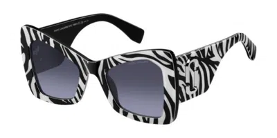 Marc Jacobs Marc 761/s 03k/gb Women's Sunglasses White Size 52 In Purple