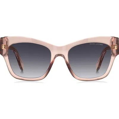 Marc Jacobs Marc 762/s 54mm Gradient Rectangular Sunglasses In Pink