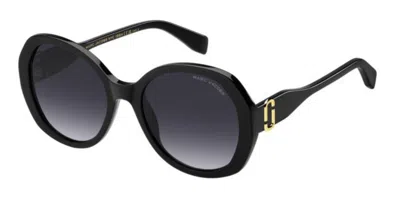 Marc Jacobs Marc 763/s 807/9o Women's Sunglasses Black Size 55