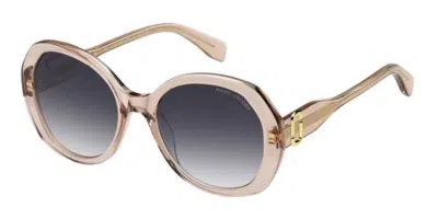 Marc Jacobs Marc 763/s Fwm/9o Women's Sunglasses Pink Size 55 In Neutral