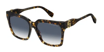 Marc Jacobs Marc 764/s 086/08 Women's Sunglasses Tortoiseshell Size 57 In Brown