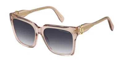 Marc Jacobs Marc 764/s Fwm/9o Women's Sunglasses Pink Size 57 In Transparent Nude Pink