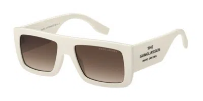 Marc Jacobs Marc 775/s Szj/ha Men's Sunglasses White Size 53 In Neutral