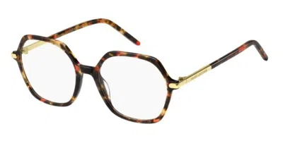 Marc Jacobs Marc 778 0uc Women's Glasses Tortoiseshell Size 53 - Free Lenses - Blue Light Block Available In Brown