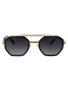 Marc Jacobs Geometric-frame Sunglasses In Black