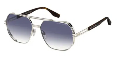 Marc Jacobs Marc 784/s 8jd/08 Men's Sunglasses Silver Size 60