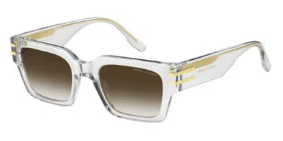 Marc Jacobs Marc 787/s 900/ha Men's Sunglasses Clear Size 52 In Transparent