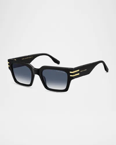 MARC JACOBS MARC 787S ACETATE RECTANGLE SUNGLASSES