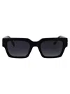 Marc Jacobs Black Acetate Sunglasses In Black