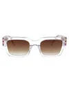 Marc Jacobs Square-frame Sunglasses In Metallic