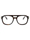 Marc Jacobs Geometric Flat Mirror In Brown