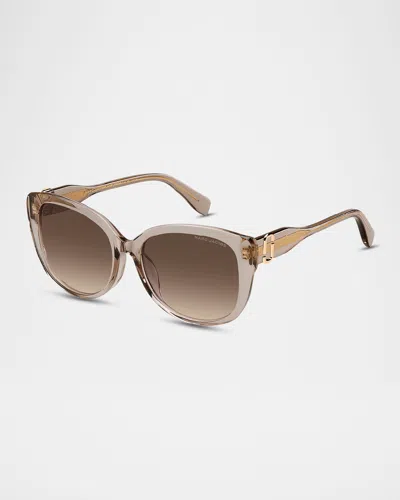 Marc Jacobs Marc 791fs Acetate Cat-eye Sunglasses In Nude