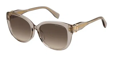 Marc Jacobs Marc 791/f/s Asian Fit Fwm/ha Women's Sunglasses Brown Size 57