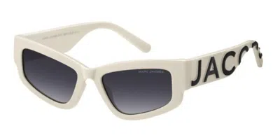 Marc Jacobs Marc 796/s Hda/9o Women's Sunglasses Brown Size 55 In White