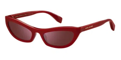 Marc Jacobs Marc 797/s C9a/o2 Women's Sunglasses Red Size 54