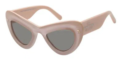 Marc Jacobs Marc 798/s 3dv/ir Women's Sunglasses Brown Size 48 In Multi