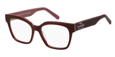 Marc Jacobs Marc 801 C8c Women's Glasses Burgundy Size 53 - Free Lenses - Blue Light Block Available In Brown