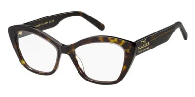 Marc Jacobs Marc 802 Aio Women's Glasses Tortoiseshell Size 53 - Free Lenses - Blue Light Block Available In Brown