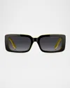 Marc Jacobs Marc 804s Nylon Rectangular Sunglasses