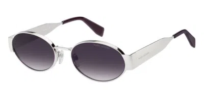 Marc Jacobs Marc 806/s Gme/dg Occhiali Da Sole Argentati Per Donna In Silver