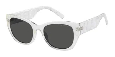 Marc Jacobs Marc 807/s 900/ir Women's Sunglasses Clear Size 54 In Gray
