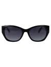 Marc Jacobs Black Injectate Sunglasses In Black
