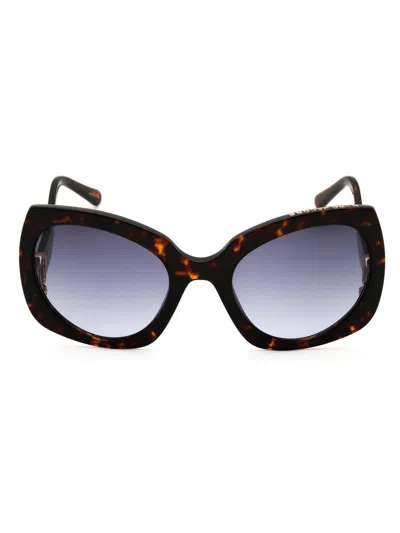 Marc Jacobs Marc 808/s Sunglasses In Havana / Grey Azure