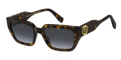 Marc Jacobs Marc 809/s 086/gb Women's Sunglasses Tortoiseshell Size 54 In Brown