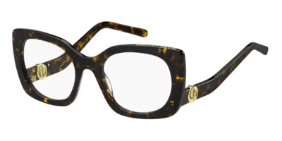 Marc Jacobs Marc 810 Women's Glasses, Tortoiseshell, Size 52 In Brown