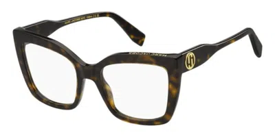 Marc Jacobs Marc 813 Women's Glasses, Tortoiseshell, Size 53 In Brown
