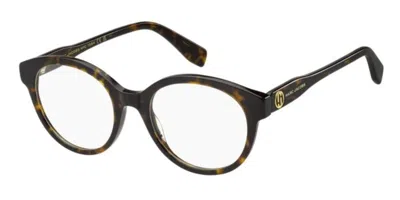 Marc Jacobs Marc 817 Women's Glasses, Tortoiseshell, Size 51 In Brown