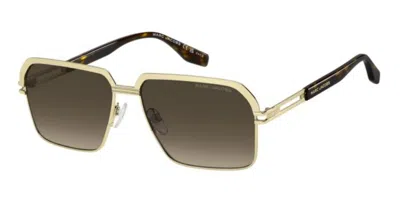 Marc Jacobs Marc 839/s 06j/ha Men's Sunglasses Gold Size 59