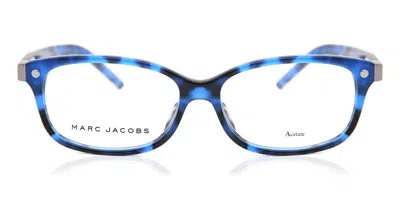 Marc Jacobs Marc 83f Asian Fit U1t Men's Glasses Blue Size 52 - Free Lenses - Blue Light Block Available In Blue Tortoise