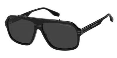 Marc Jacobs Marc 840/s 807/ir Men's Sunglasses Black Size 60