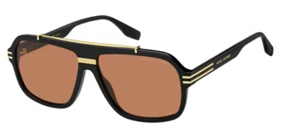 Marc Jacobs Marc 840/s 8lz/w7 Occhiali Da Sole Neri Per Uomo