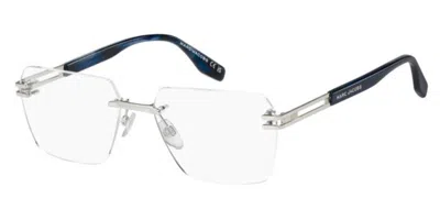 Marc Jacobs Marc 841 Doh Men's Glasses Silver Size 57 - Free Lenses - Blue Light Block Available In Gray